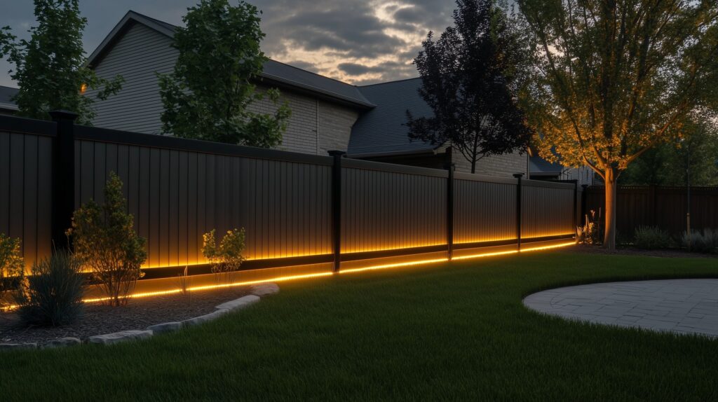 fence lighting