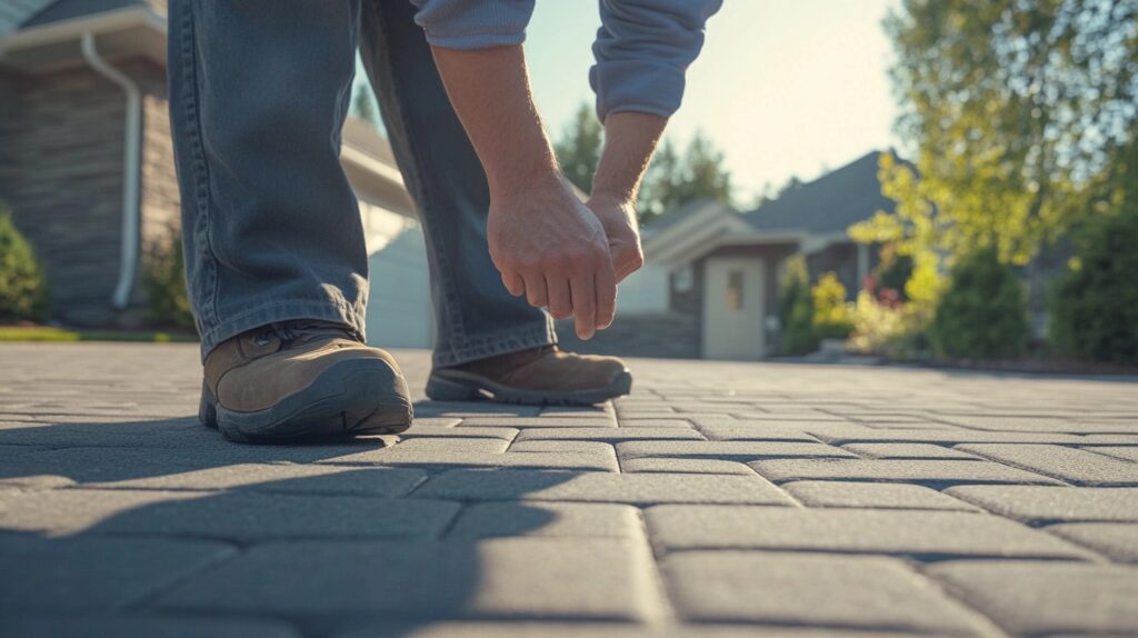 paver patio driveway maintenance