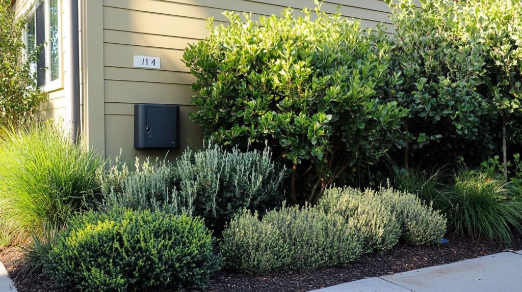 plants to conceal utility box