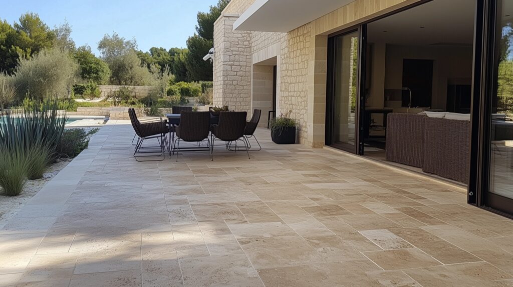 lapis patios travertine stone charlotte nc