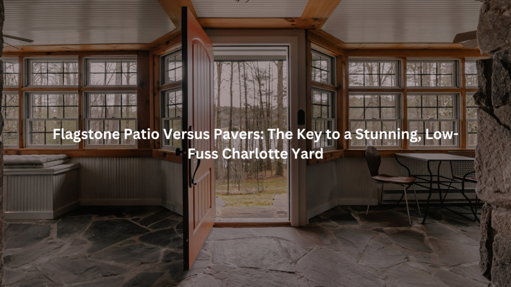 Flagstone Patio Versus Pavers