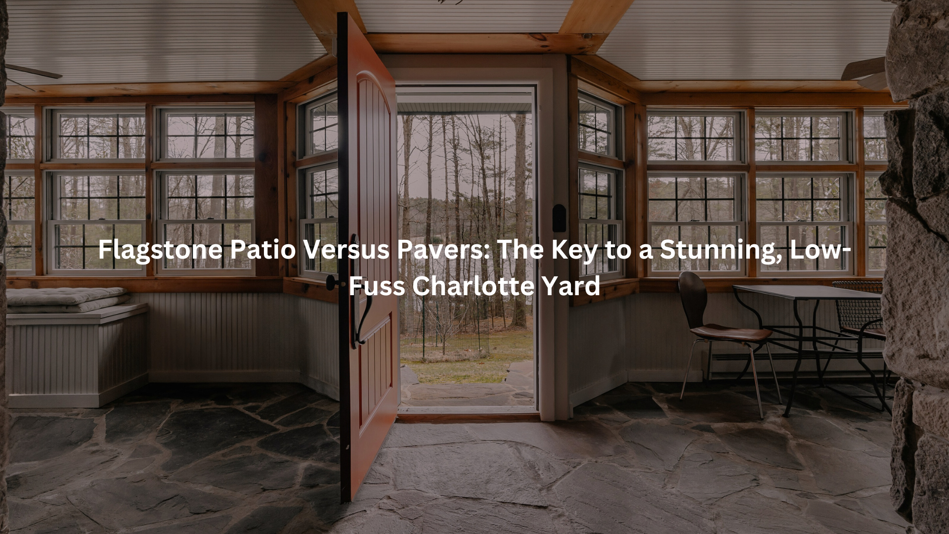Flagstone Patio Versus Pavers