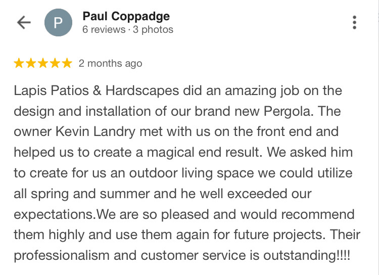 lapis patios backyard pergola installation in charlotte nc