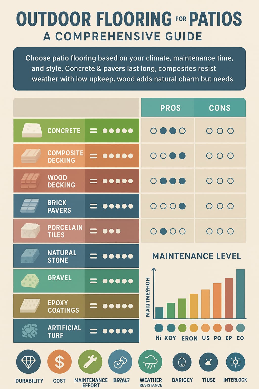 Outdoor Flooring for Patios: A Comprehensive Guide You Can Trust